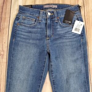 Joes Skinny Jeans Womens 24‎ Blue Flawless Raw Hem Stretch San Dimas Wash